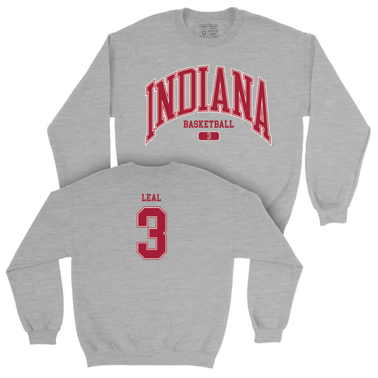 Men's Basketball Sport Grey Arch Crew - Anthony Leal | #3 Youth Small