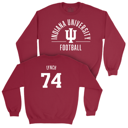 Football Crimson Classic Crew - Bray Lynch | #74 Youth Small