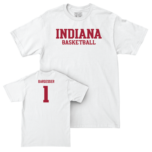 Women's Basketball White Staple Comfort Colors Tee - Lexus Bargesser | #1 Youth Small