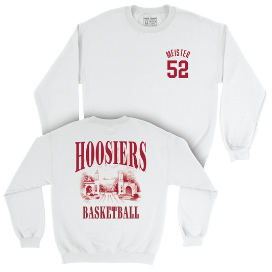 Women's Basketball White Gates Crew - Lilly Meister | #52 Youth Small