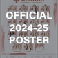 Indiana 2024-2025 Women's Basketball Official NIL Poster (18" x 24")