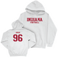Football White Staple Hoodie   - Triston Abram