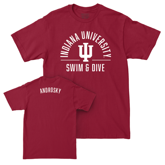 Swim & Dive Crimson Classic Tee  - Ryder Androsky