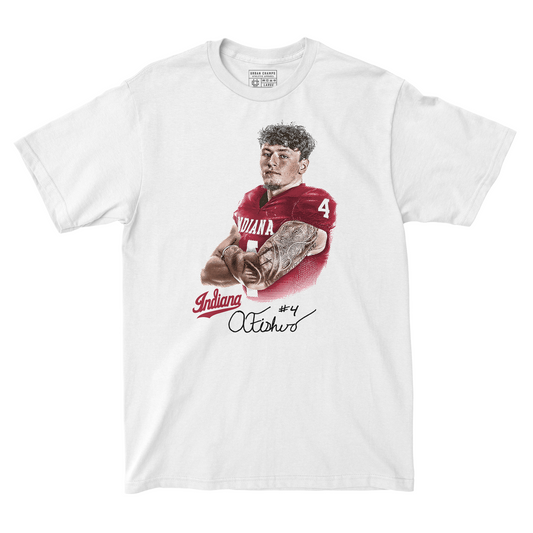 EXCLUSIVE RELEASE: Aiden Fisher Portrait White Tee