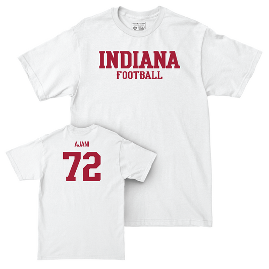 Football White Staple Comfort Colors Tee   - Adedamola Ajani