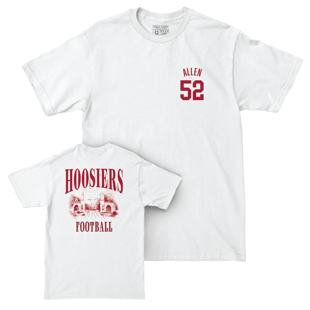 Football White Gates Comfort Colors Tee    - Clayton Allen