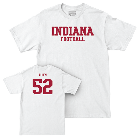 Football White Staple Comfort Colors Tee    - Clayton Allen