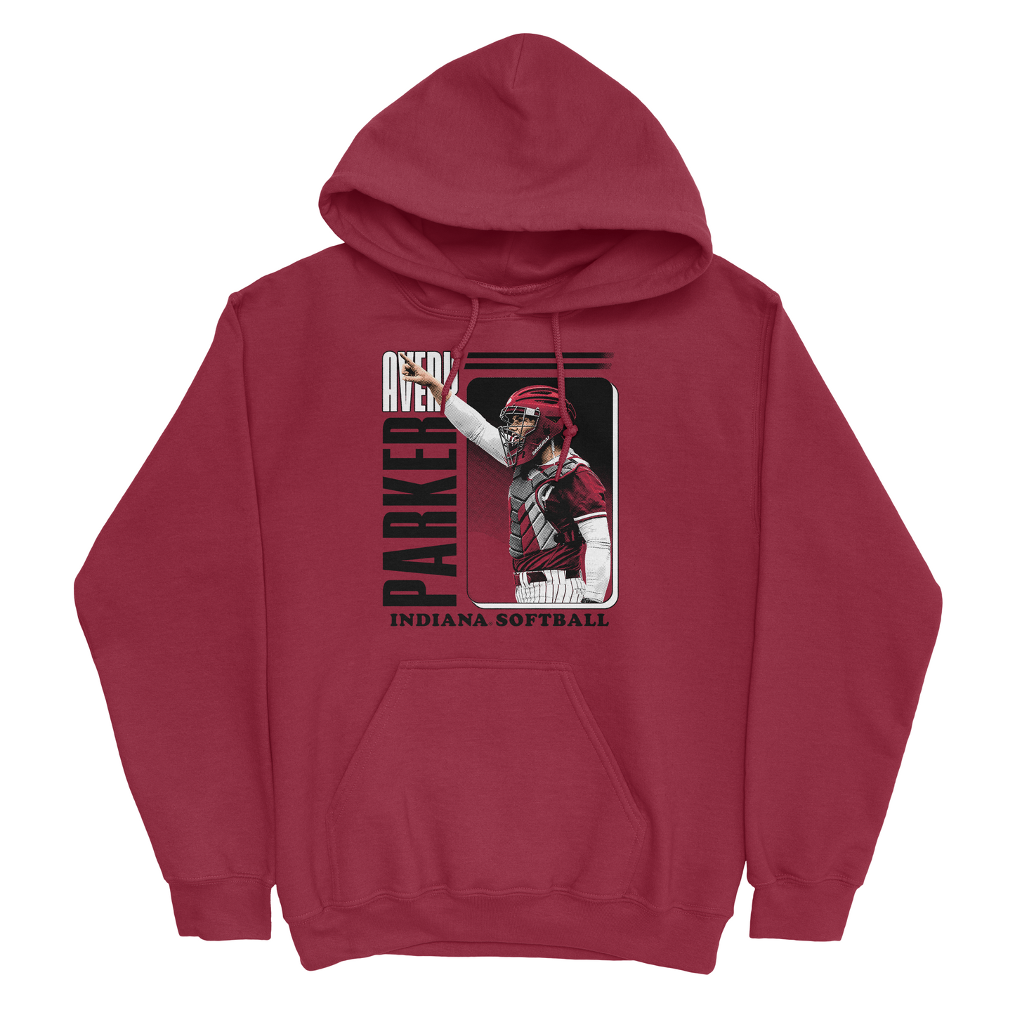 EXCLUSIVE RELEASE: Avery Parker Illustrated Cardinal Hoodie
