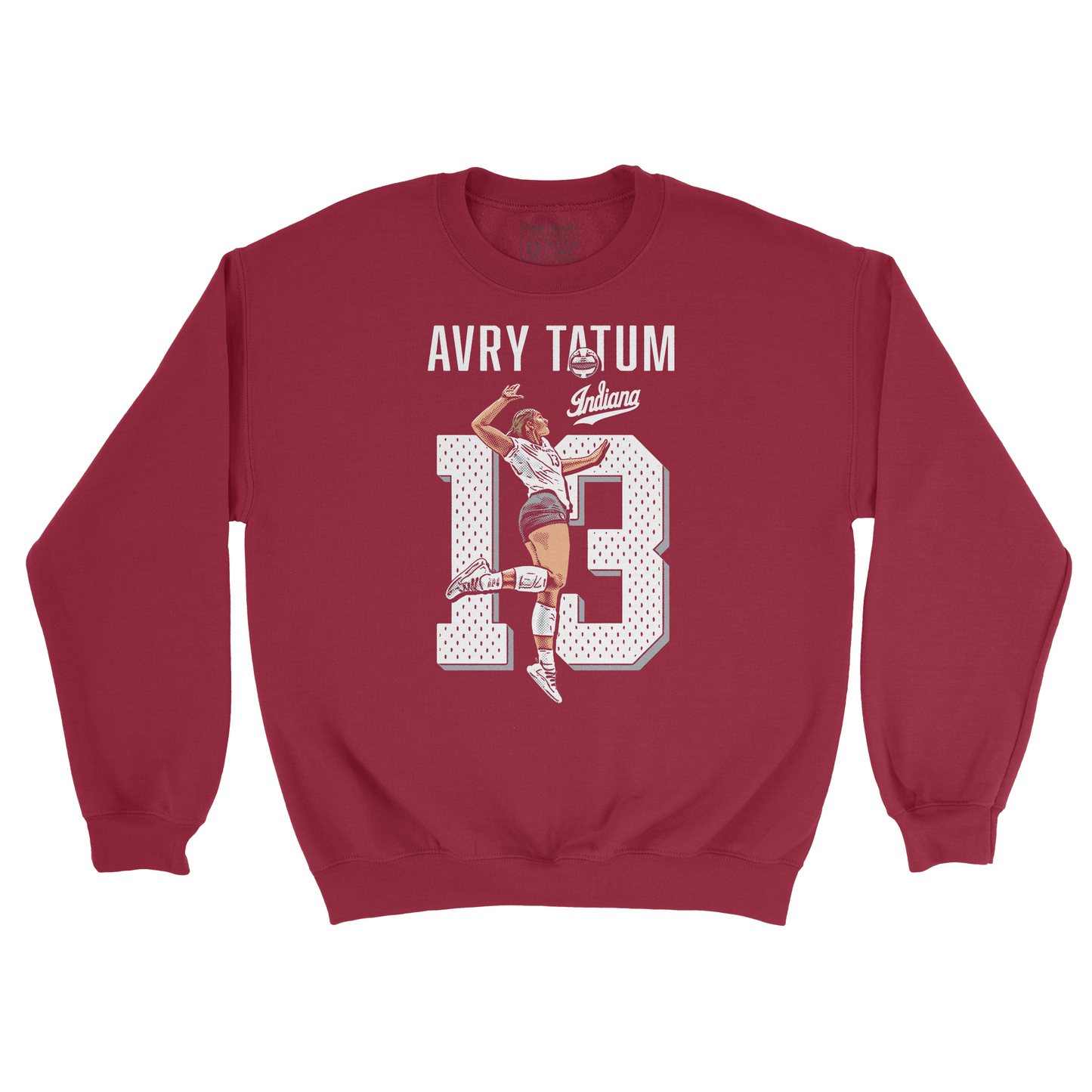 EXCLUSIVE RELEASE: Avry Tatum lllustrated Red Crew