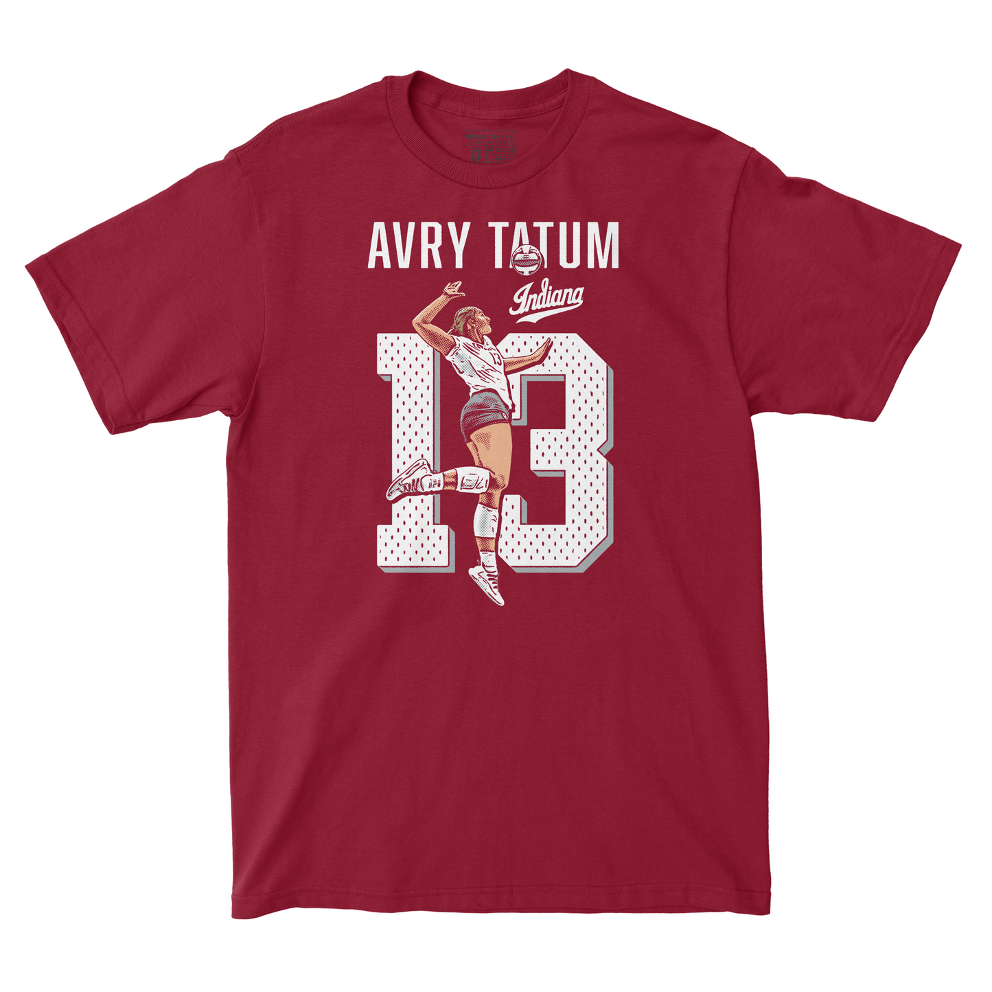 EXCLUSIVE RELEASE: Avry Tatum lllustrated Red Tee