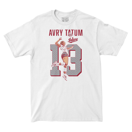 EXCLUSIVE RELEASE: Avry Tatum lllustrated White Tee