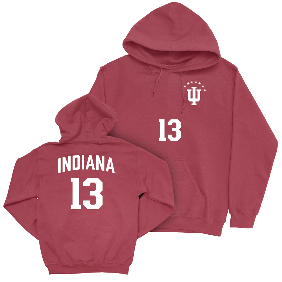 Men's Soccer Crimson Shirsey Hoodie  - Alex Barger