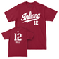 Football Crimson Script Tee   - Jacob Bell