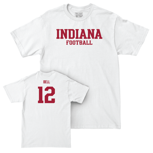 Football White Staple Comfort Colors Tee   - Jacob Bell