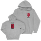 Football Sport Grey Vintage Hoodie  - Kaelon Black