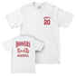 Men's Basketball White Gates Comfort Colors Tee   - Jaden Bobbett