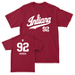 Football Crimson Script Tee  - Marcus Burris