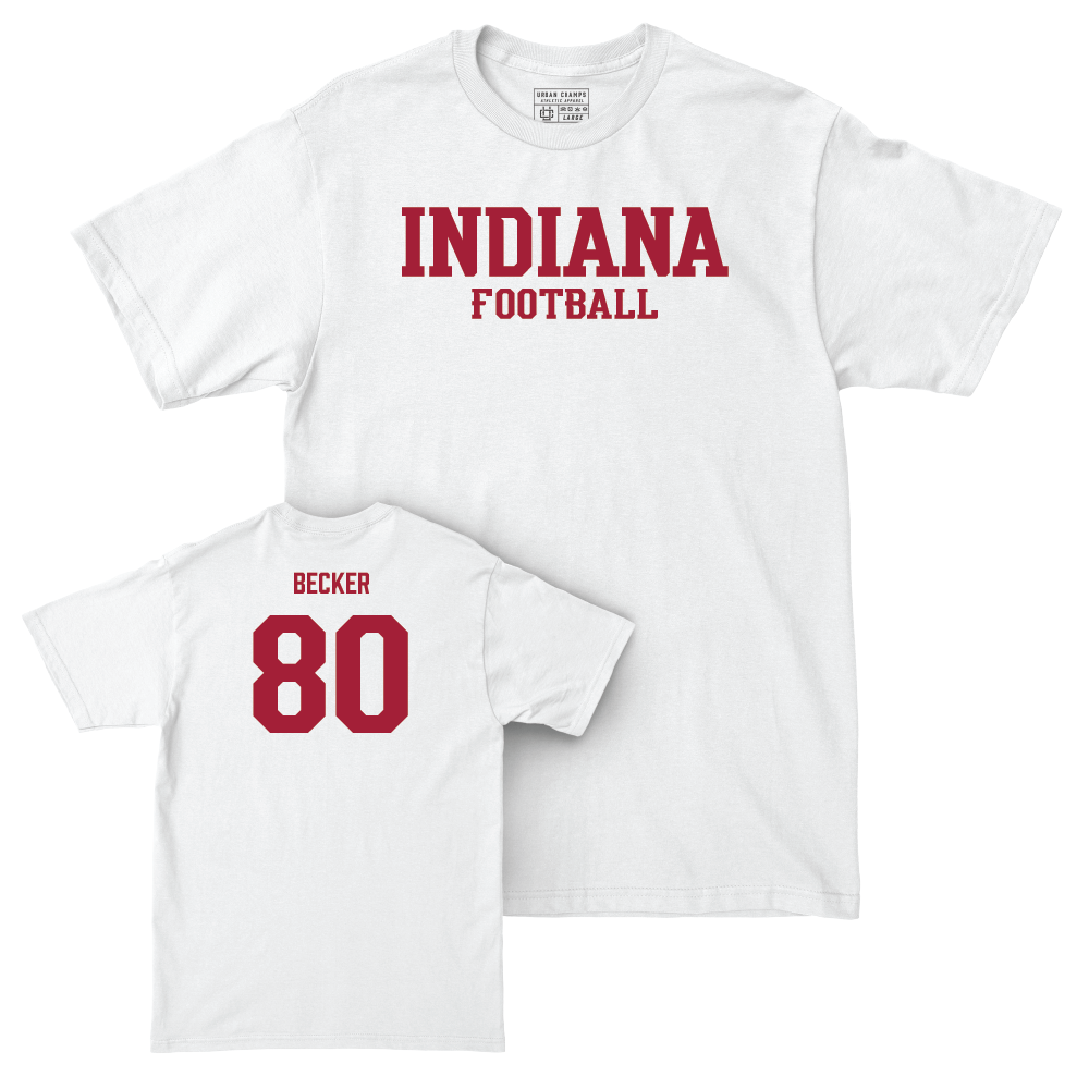 Football White Staple Comfort Colors Tee    - Charlie Becker