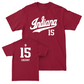 Football Crimson Script Tee  - Tyler Cherry