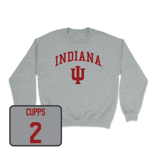 Athletic Heather Indiana Men's Basketball Trident Crew - Gabe  Cupps