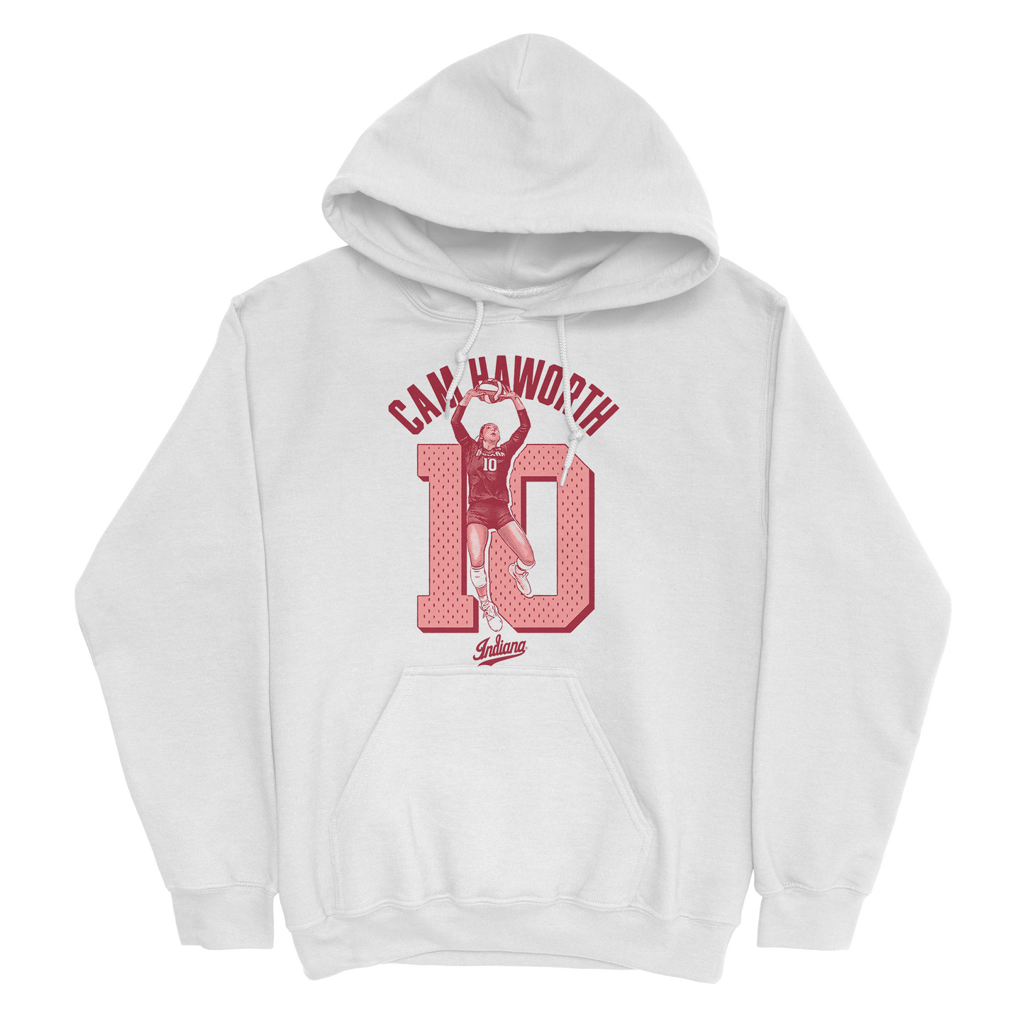 EXCLUSIVE RELEASE: Cam Haworth Number White Hoodie