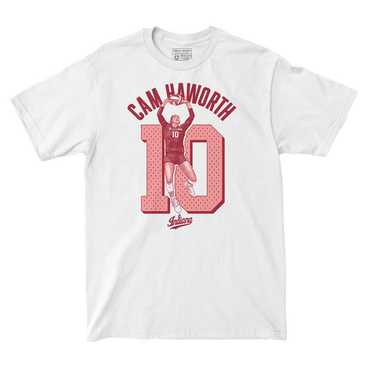 EXCLUSIVE RELEASE: Cam Haworth Number White Tee