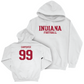 Football White Staple Hoodie  - James Carpenter