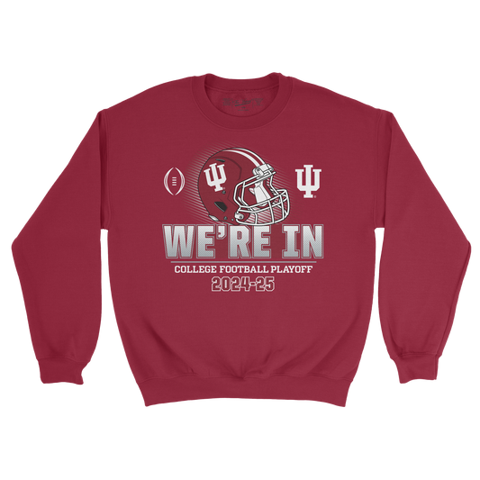 Indiana Football 2024 College Football Playoff Helmet  Crew by Retro Brand