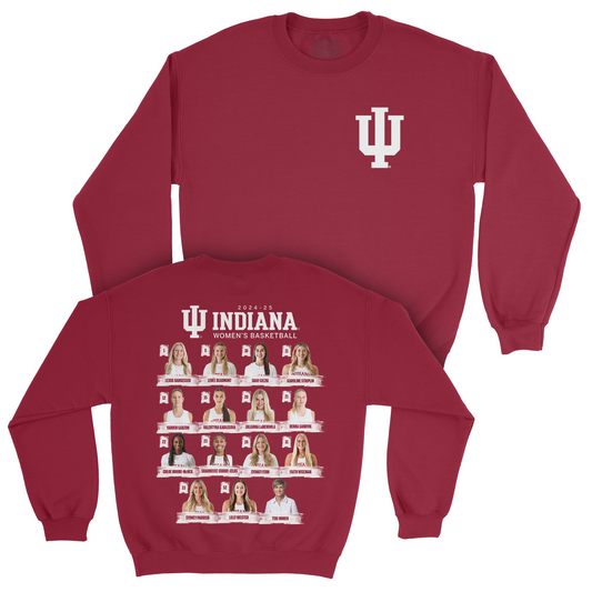 EXCLUSIVE RELEASE: Indiana Women's Basketball Floating Heads Crimson Crew