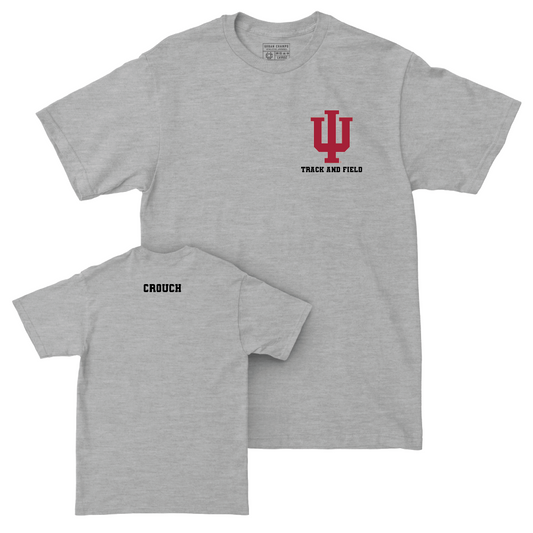 Men's Track & Field Sport Grey Vintage Tee    - Eli Crouch
