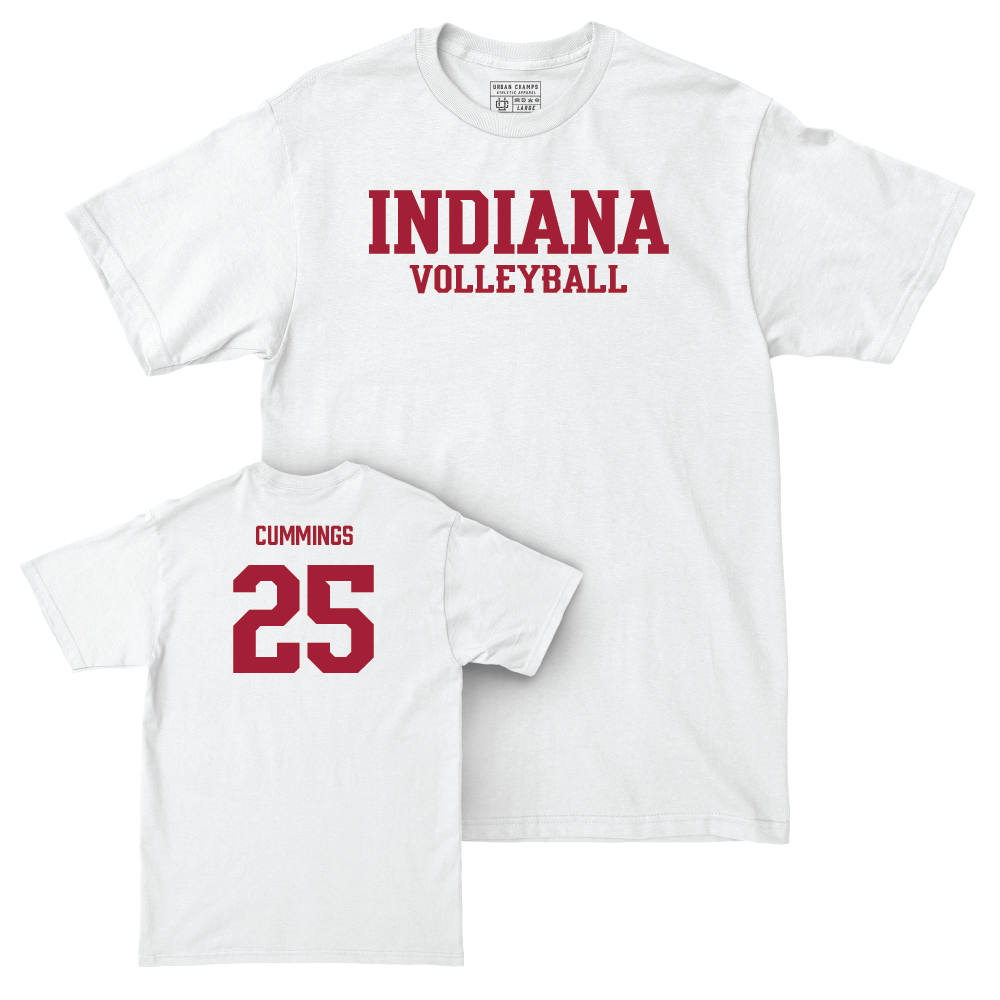 Volleyball White Staple Comfort Colors Tee   - Jaide Cummings