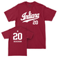 Baseball Crimson Script Tee   - Korbyn Dickerson