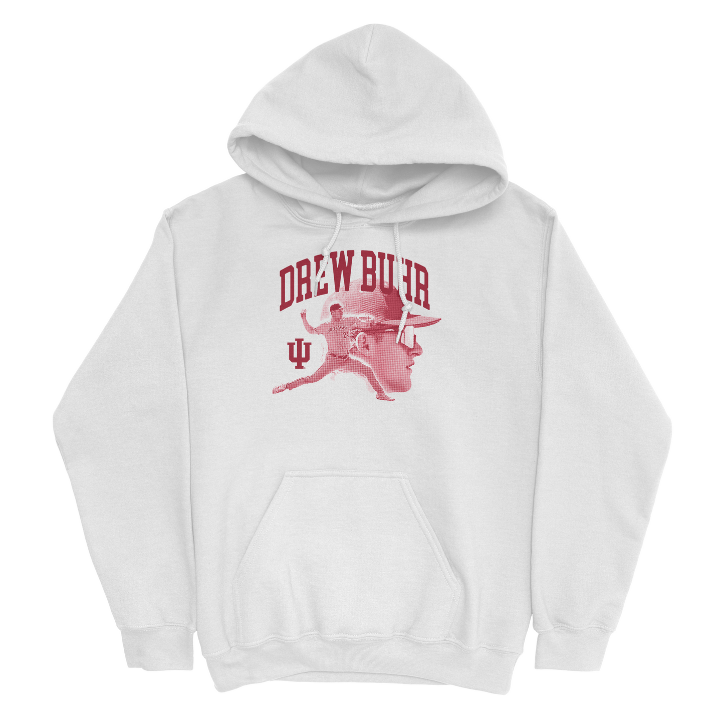 EXCLUSIVE RELEASE: Drew Buhr Illustrated White Hoodie