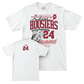 Women's Basketball White Hardwood Comfort Colors Tee  - Sydney Fenn