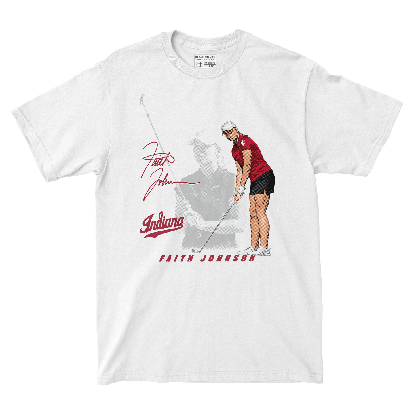 EXCLUSIVE RELEASE: Faith Johnson Portrait White Tee