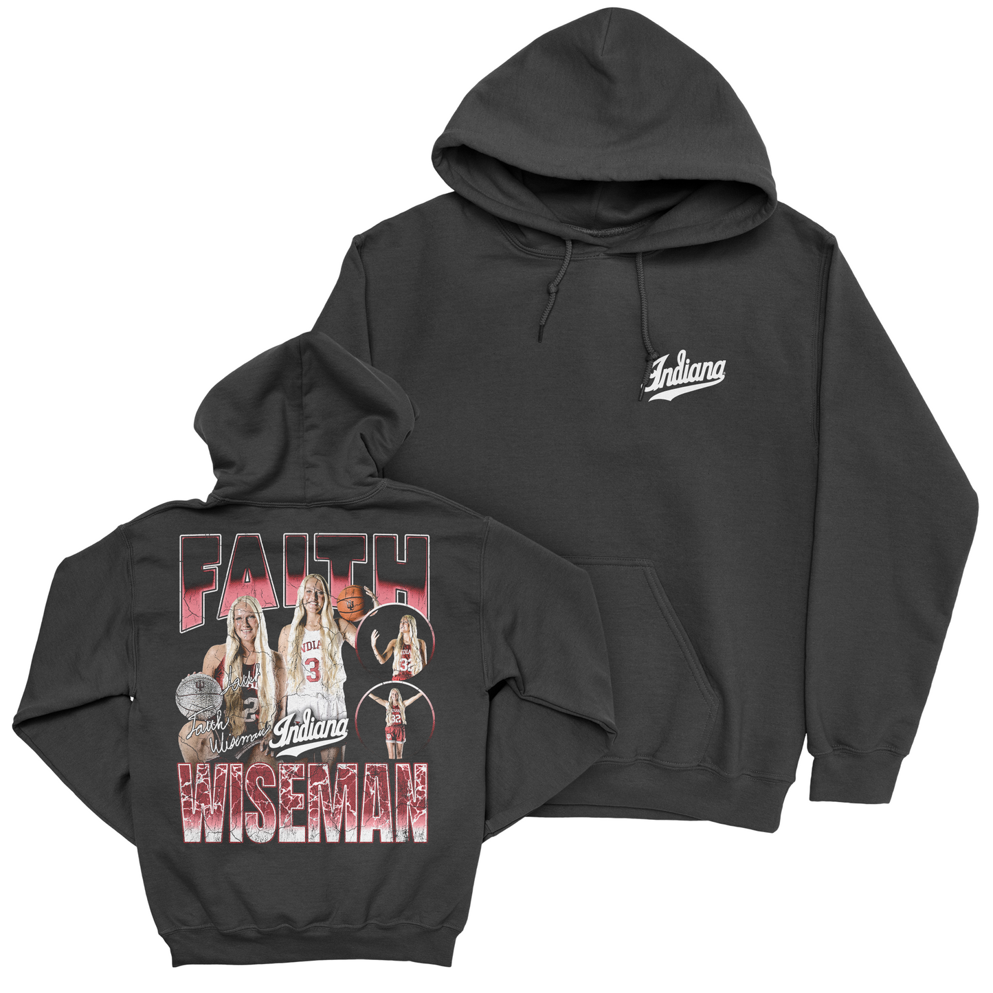 EXCLUSIVE RELEASE: Faith Wiseman 90s Black Hoodie