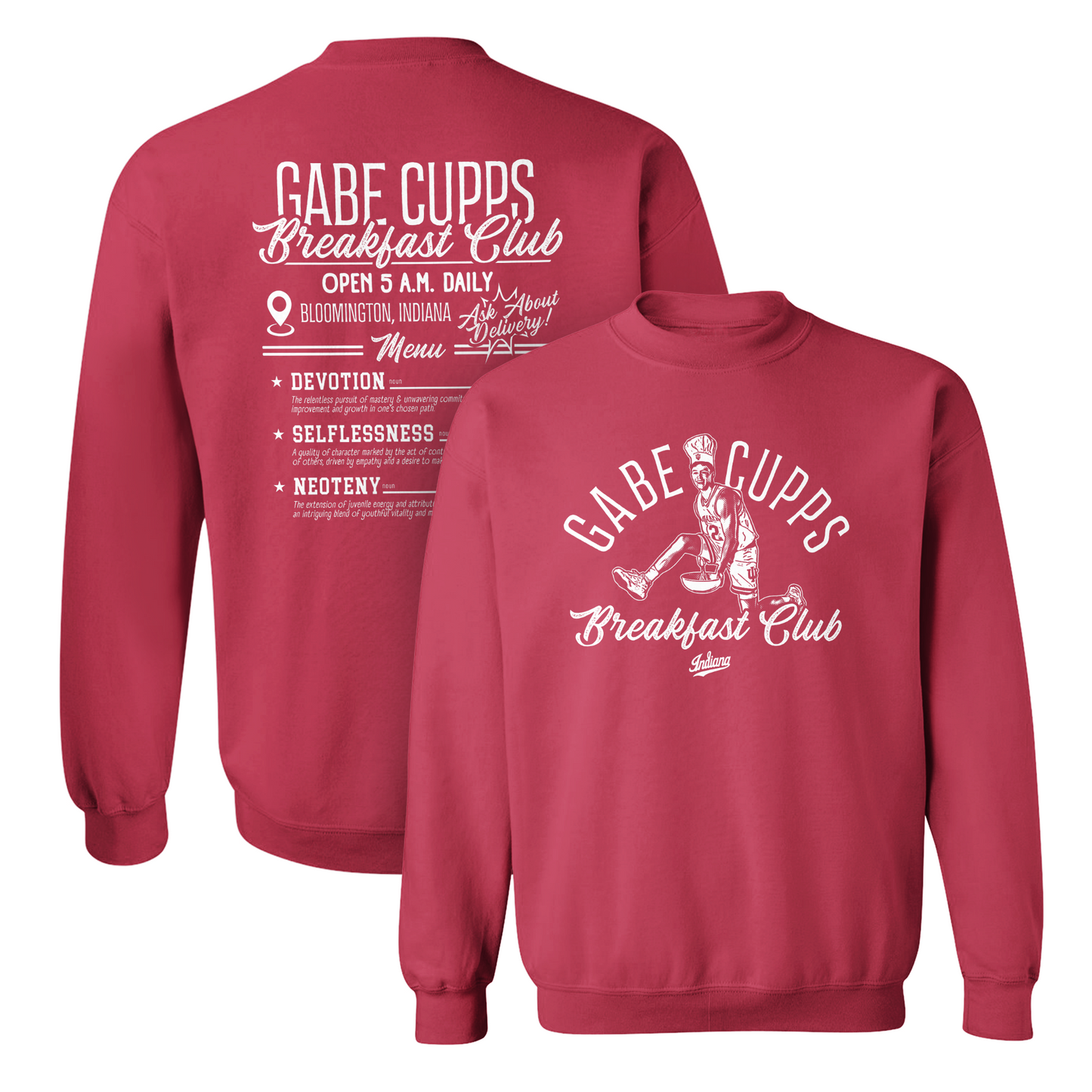 EXCLUSIVE DROP: Gabe Cupps Breakfast Club Crewneck