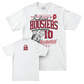 Men's Basketball White Hardwood Comfort Colors Tee  - Luke Goode