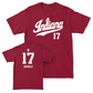 Baseball Crimson Script Tee   - Ben Grable