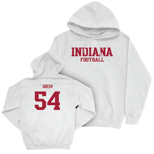 Football White Staple Hoodie    - Jack Greer