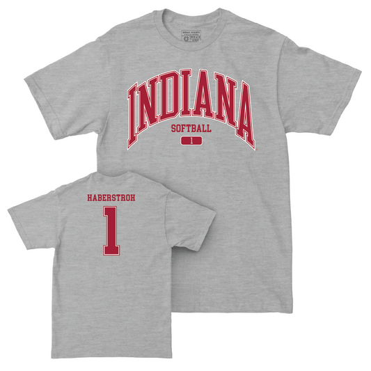 Softball Sport Grey Arch Tee    - Hannah Haberstroh