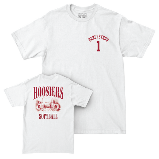 Softball White Gates Comfort Colors Tee    - Hannah Haberstroh