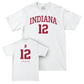 Men's Basketball White Shirsey Comfort Colors Tee   - Langdon Hatton