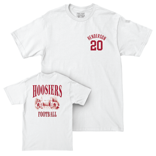 Football White Gates Comfort Colors Tee  - Dontrae Henderson