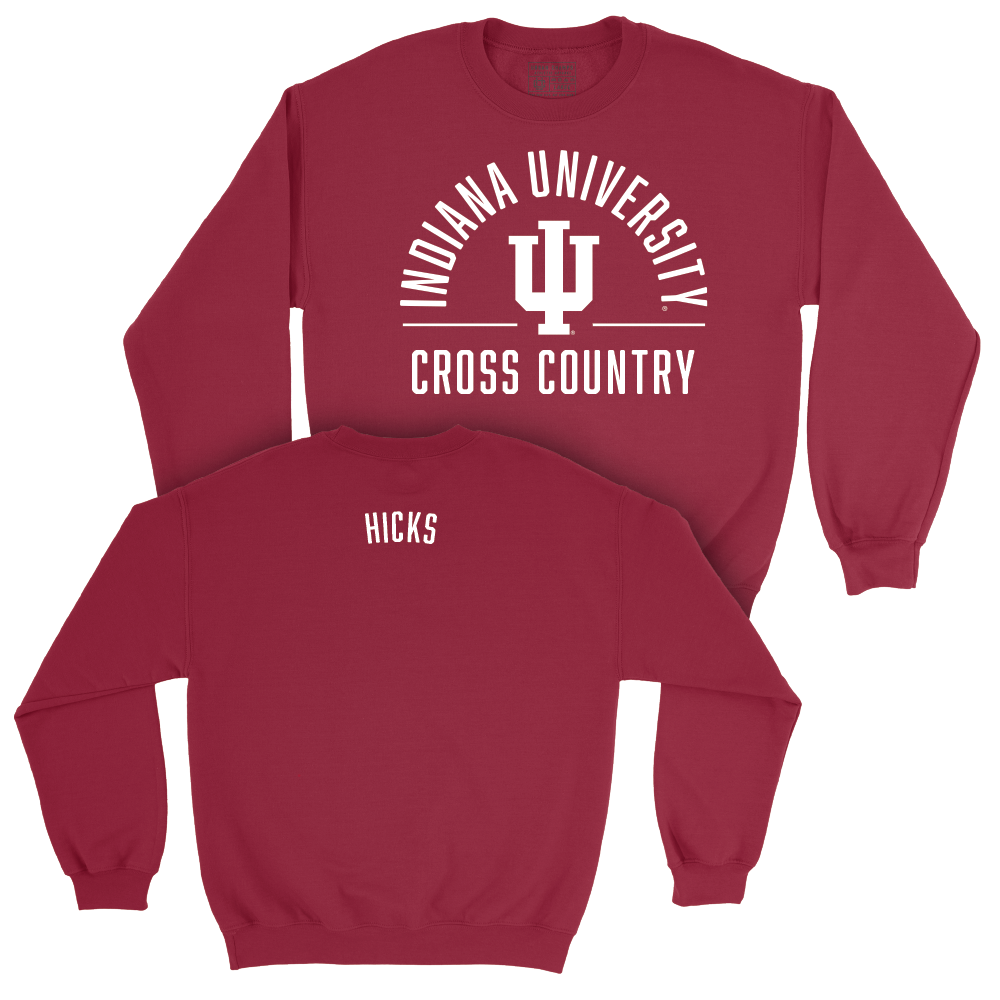 Men's Cross Country Crimson Classic Crew   - Garrett Hicks