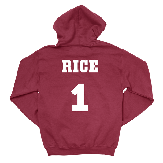 EXCLUSIVE RELEASE: Myles Rice "All You Need is One" Crimson Hoodie