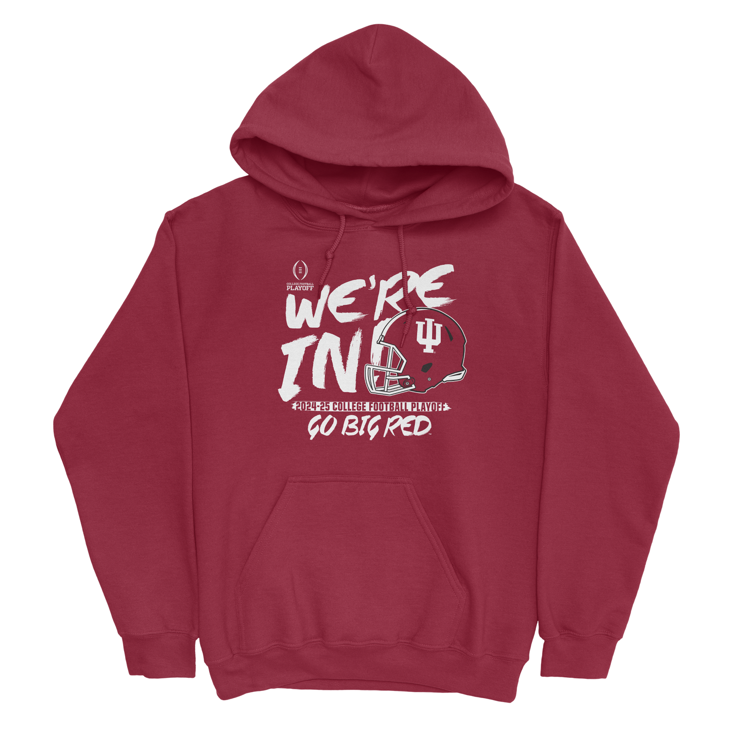 Indiana Football 2024 College Football Playoff “Script” Hoodie by Retro Brand