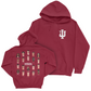 EXCLUSIVE RELEASE: Indiana Men's Basketball Floating Heads Crimson Hoodie