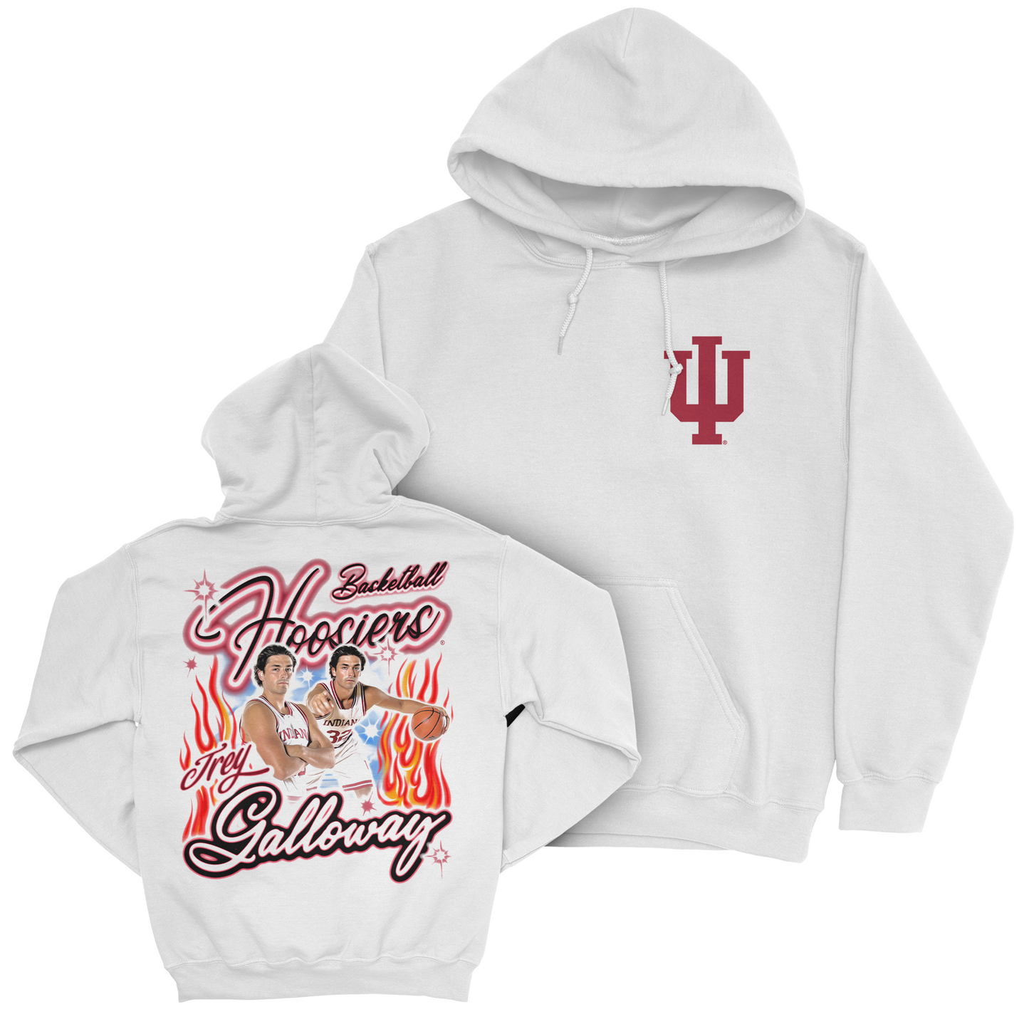 EXCLUSIVE RELEASE: Trey Galloway Script White Hoodie