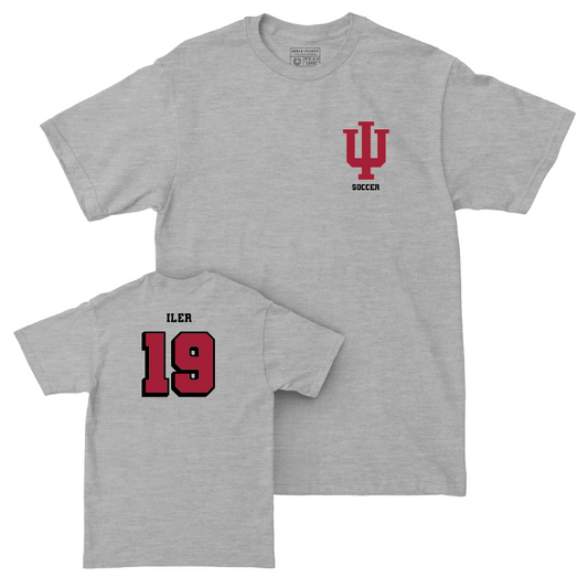 Women's Soccer Sport Grey Vintage Tee   - Abbey Iler